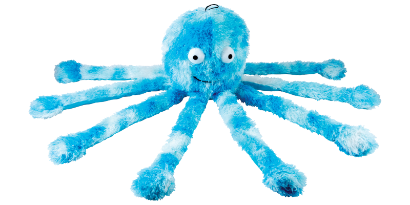 GorPets Reef Baby Octopus Dog Toy
