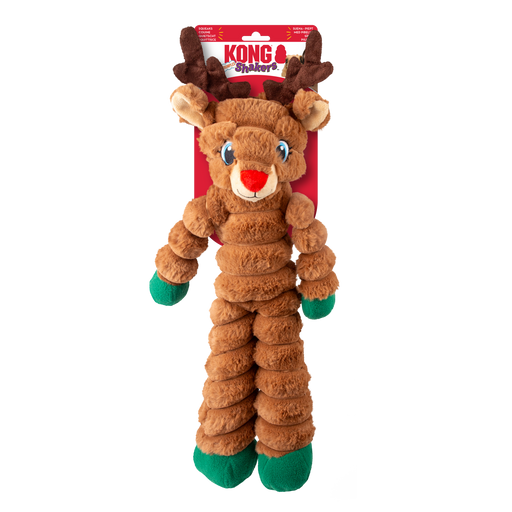 KONG Holiday Shakers Crumples Reindeer Xlarge
