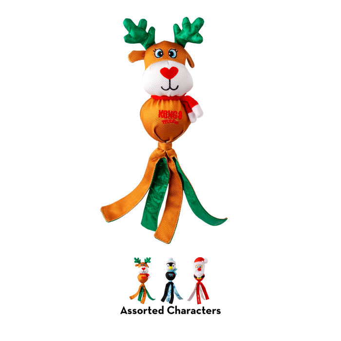 KONG Holiday Wubba Assorted Large
