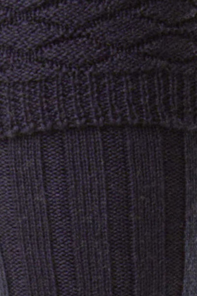 HJ Premium Kilt Black Socks