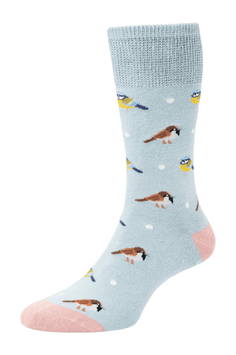 HJ Comfort Socks Garden Bird