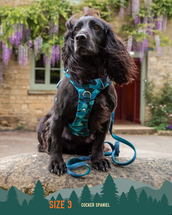 Twiggy Tags Adventure Harness 2.0 Lagoon