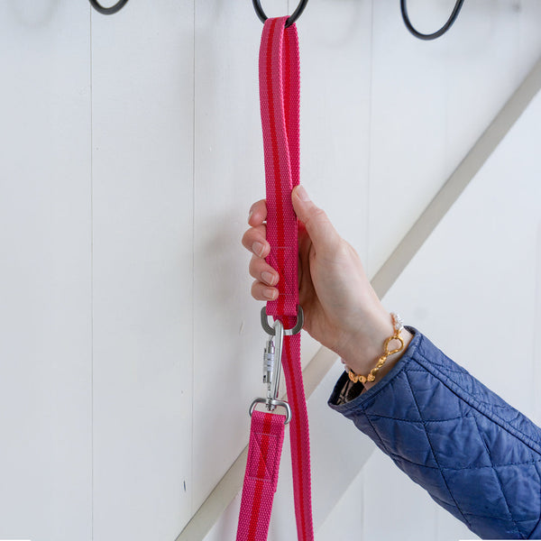 All-Terrain Lead Fuschia & Scarlett