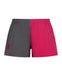 Hexby Shorts Pink & Grey Harlequin Zips