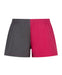 Hexby Shorts Pink & Grey Harlequin Zips