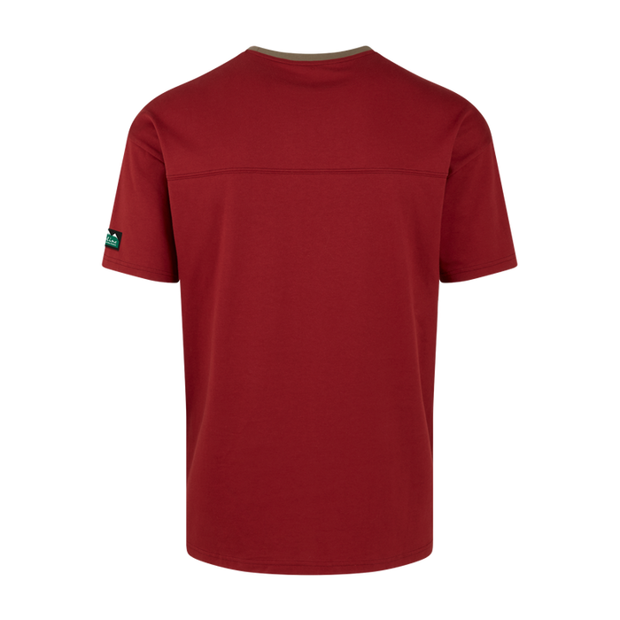 RidgeLine Unisex Hose Down Tshirt Rhubarb