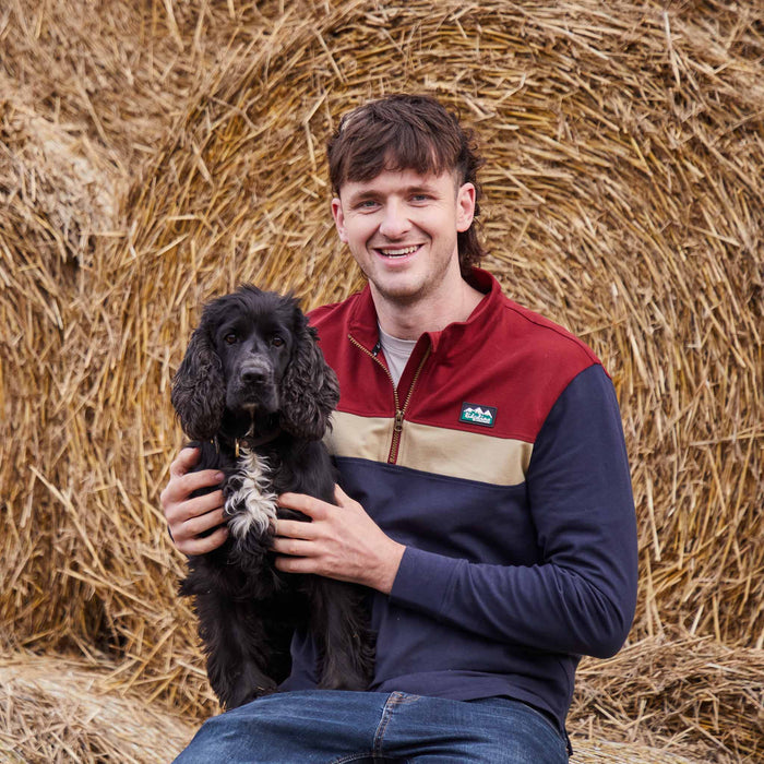 RidgeLine Unisex Backslider Rugby Top Navy