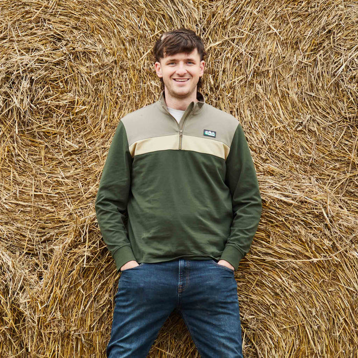 RidgeLine Unisex Backslider Rugby Top Olive