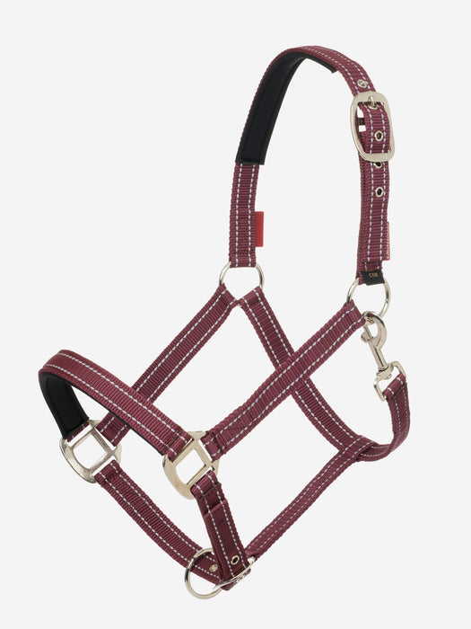 LeMieux Essential Yard Headcollar Burgundy