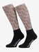 LeMieux Footsie Adult Florence Walnut Socks