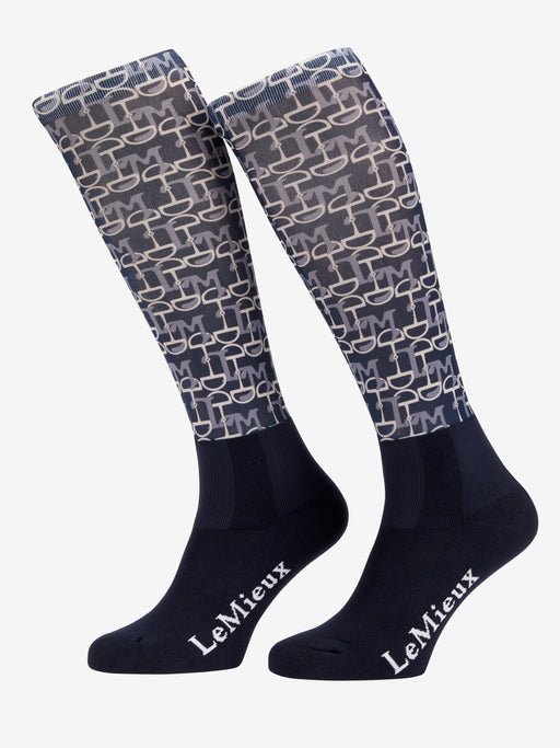 LeMieux Footsie Adult Florence Navy Socks