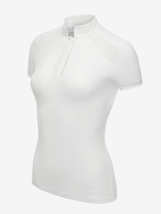 LeMieux Camille Short Sleeved Show Shirt White