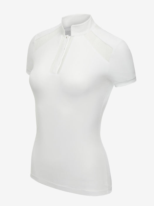 LeMieux Camille Short Sleeved Show Shirt White
