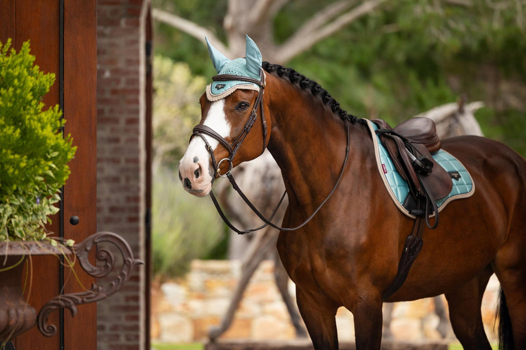 LeMieux Loire Fly Hood Aqua