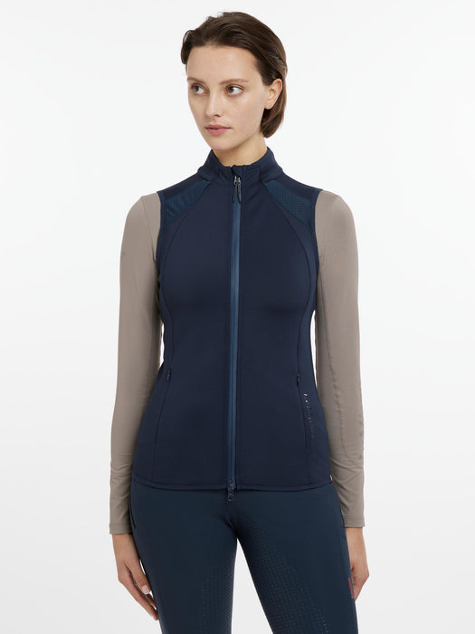 LeMieux Gayle Soft Shell Gilet Navy
