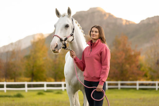 LeMieux Ropella Headcollar Cranberry