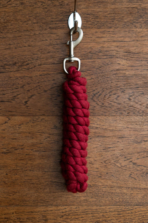 LeMieux Polycotton Lead Rope Cranberry