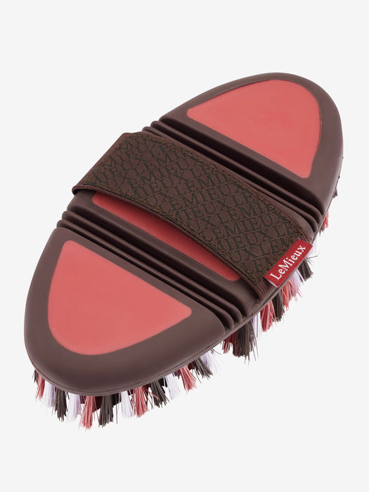 LeMieux Flexi Soft Body Brush Cranberry