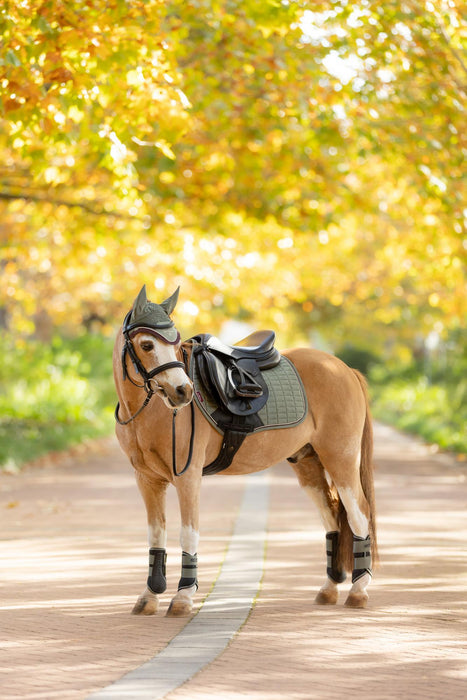 LeMieux Mini Suede Close Contact Square Rosemary