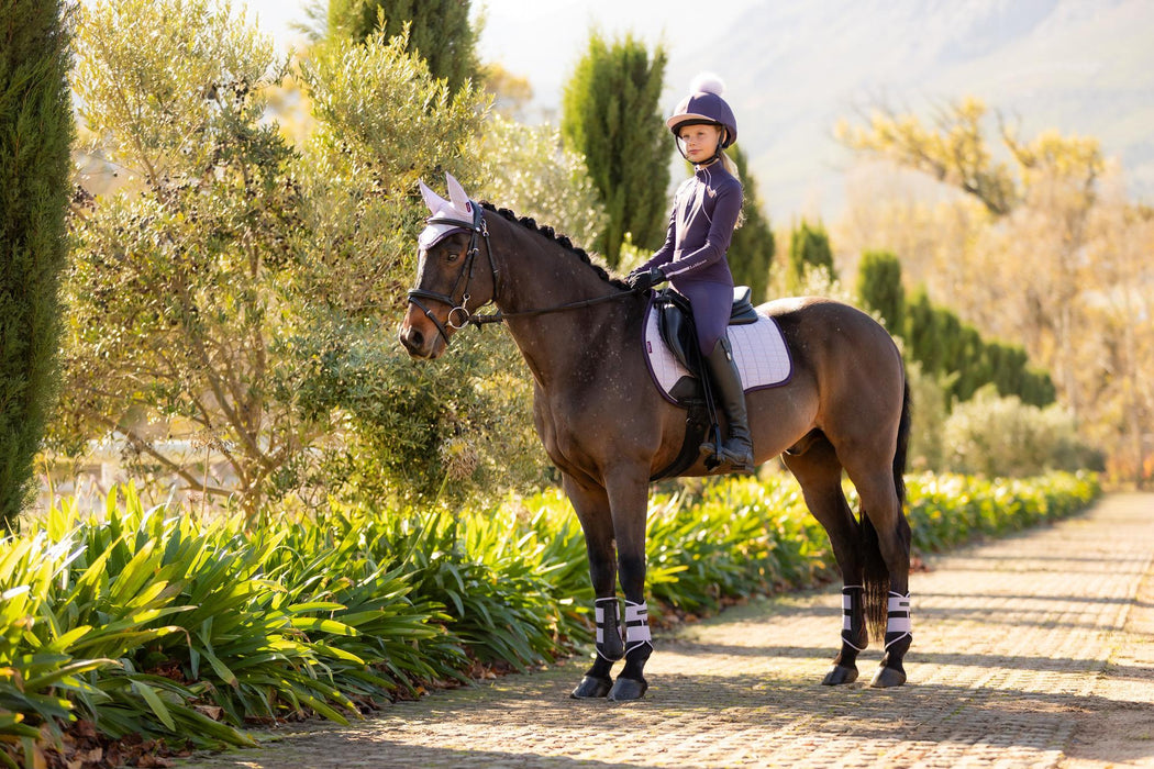 LeMieux Suede GP Square Lilac