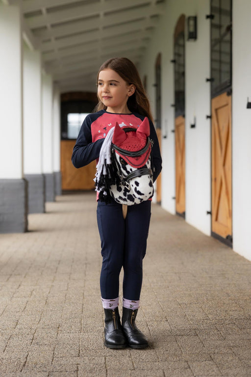 LeMieux Hobby Horse Fly Hood Cranberry