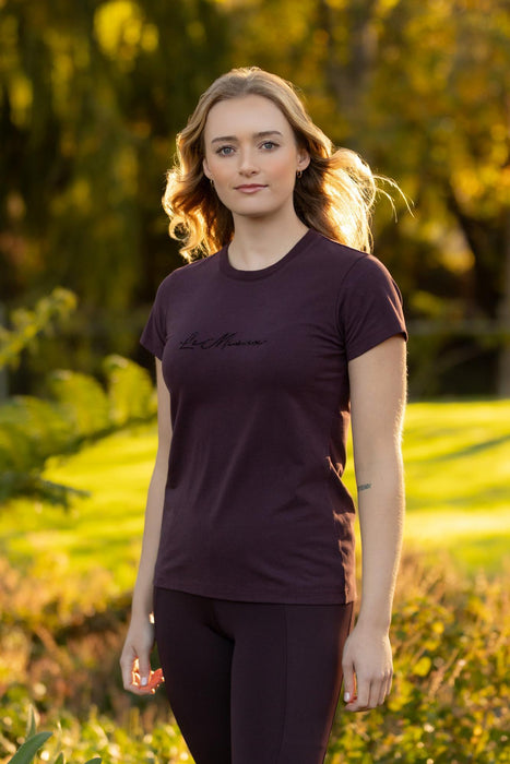 LeMieux Classique T-Shirt Sparkle Damson