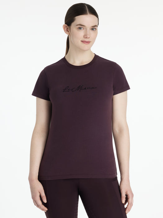 LeMieux Classique T-Shirt Sparkle Damson