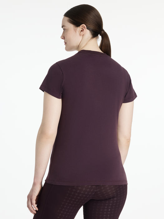 LeMieux Classique T-Shirt Sparkle Damson