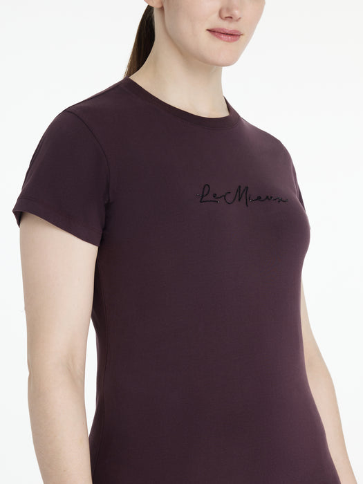 LeMieux Classique T-Shirt Sparkle Damson