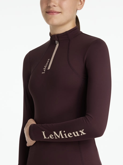 LeMieux Young Rider Classique Base Layer Damson