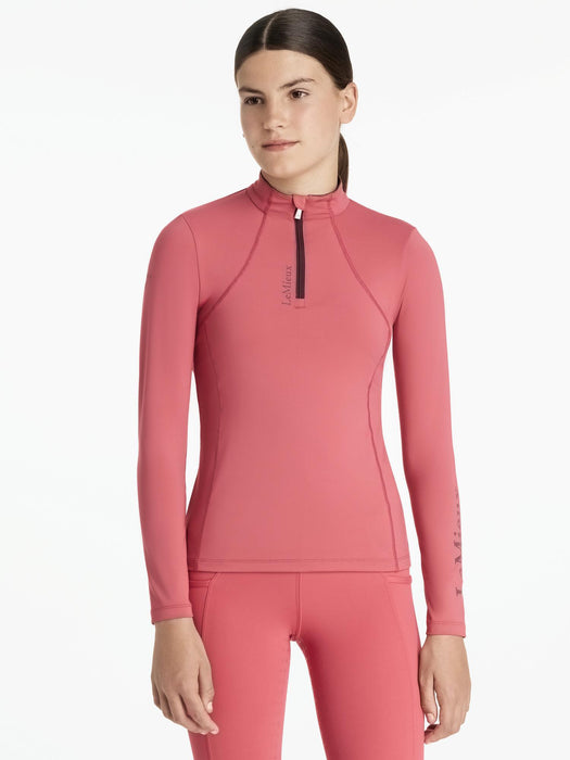 LeMieux Young Rider Classique Base Layer Cranberry