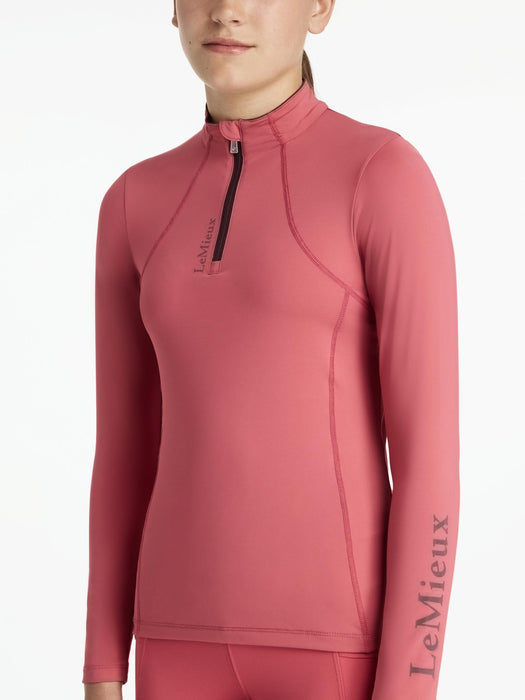 LeMieux Young Rider Classique Base Layer Cranberry