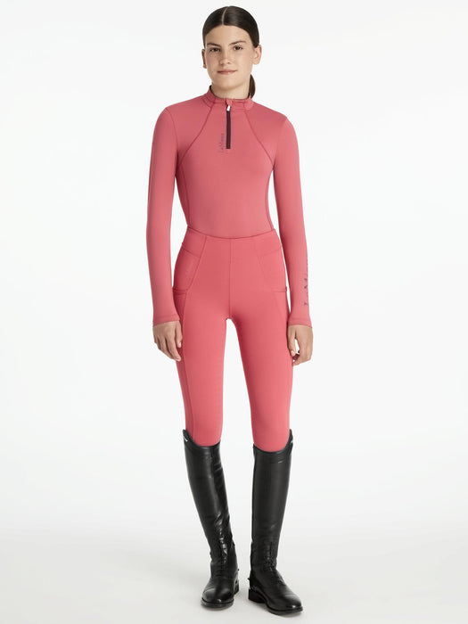 LeMieux Young Rider Classique Base Layer Cranberry