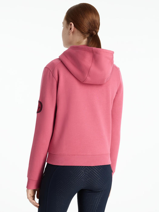 LeMieux Hettie 1/2 Zip Hoodie Cranberry
