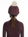 LeMieux Pom Hat Silk Classique Damson