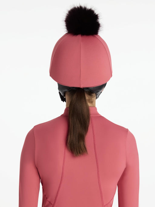 LeMieux Pom Hat Silk Classique Cranberry