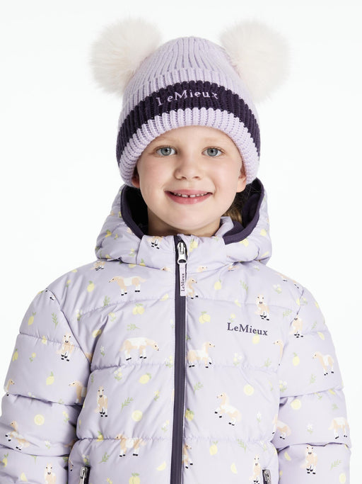 LeMieux Mini Beanie Double Pom Lilac
