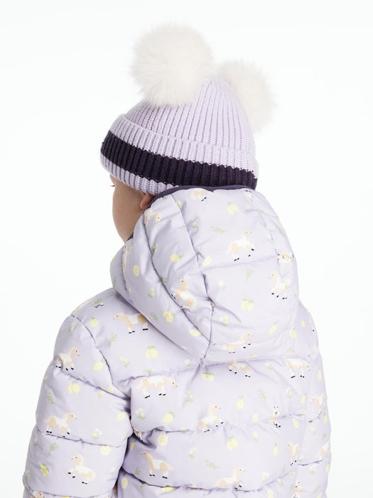 LeMieux Mini Beanie Double Pom Lilac
