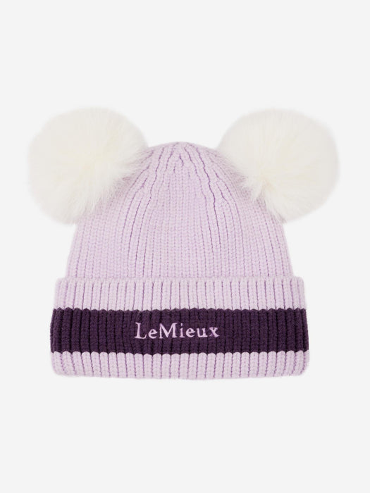 LeMieux Mini Beanie Double Pom Lilac
