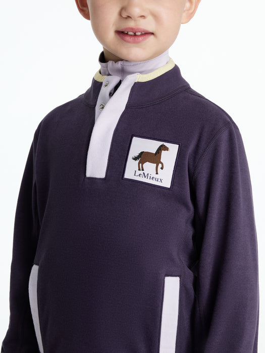 LeMieux Mini Mae 1/4 Zip Fleece Juniper