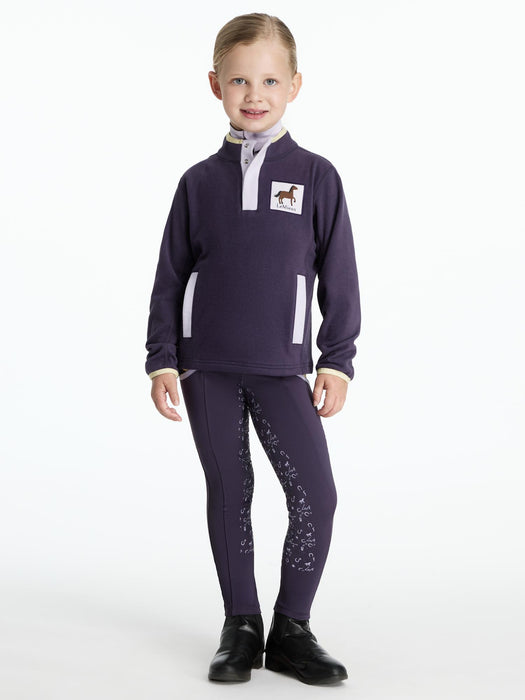 LeMieux Mini Mae 1/4 Zip Fleece Juniper