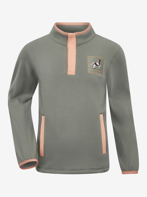 LeMieux Mini Mae 1/4 Zip Fleece Rosemary