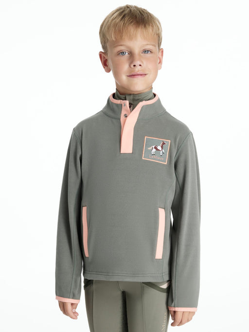 LeMieux Mini Mae 1/4 Zip Fleece Rosemary