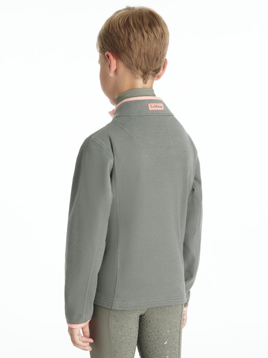 LeMieux Mini Mae 1/4 Zip Fleece Rosemary