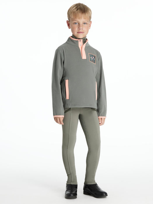 LeMieux Mini Mae 1/4 Zip Fleece Rosemary