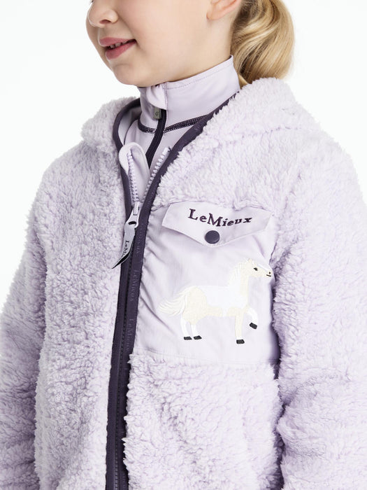 LeMieux Mini Teagan Lemon Fleece Lilac