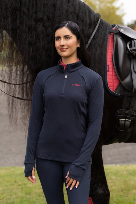 LeMieux Francis 1/4Zip Fleece Navy