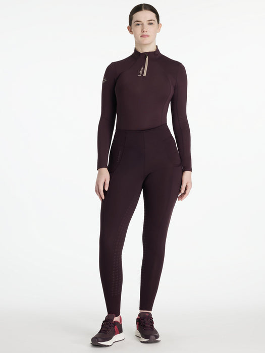 LeMieux Naomi Pull On Breeches Damson