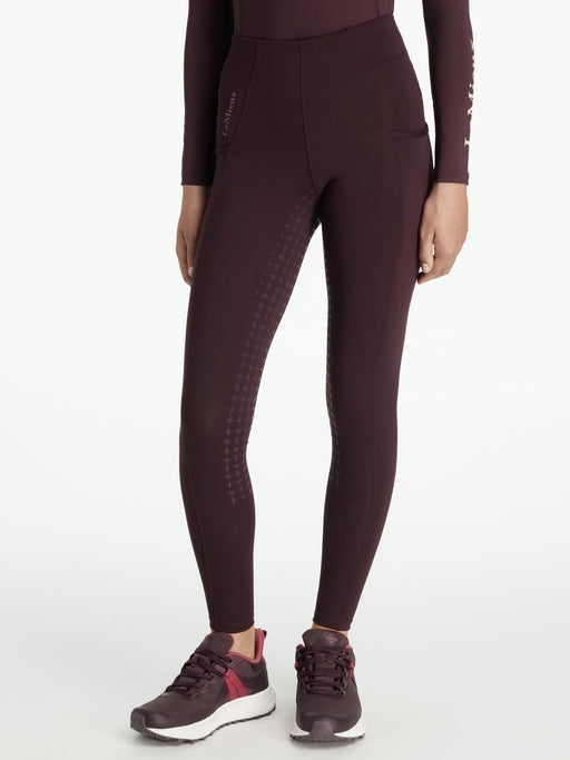 LeMieux Young Rider Orla Pull On Breeches Damson