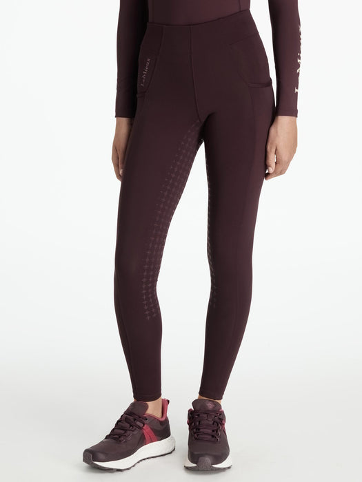 LeMieux Young Rider Orla Pull On Breeches Damson
